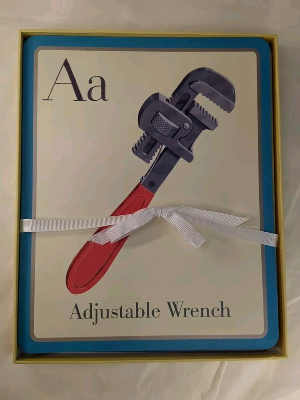 EEBOO Hardware Store Alphabet Wall Art 8”X10” Tool Construct Homeschool Display