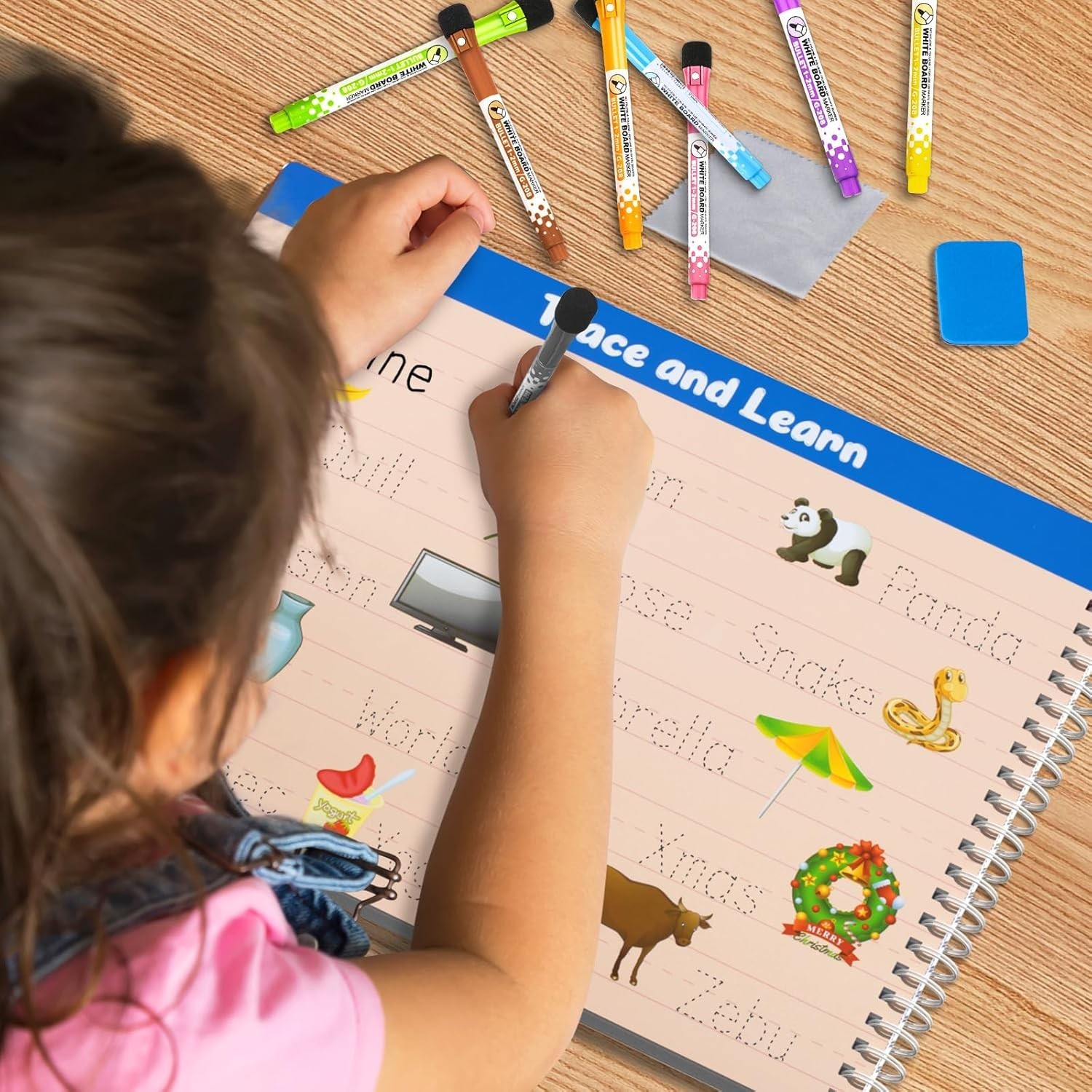Kindergarten Learning Activities Learn to Write for Kid Age 3 4 5 Years Old, 40