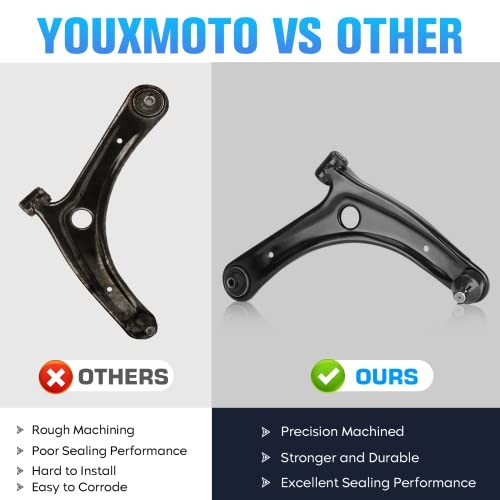 2pc Front Lower Control Arms For Jeep Compass Patriot