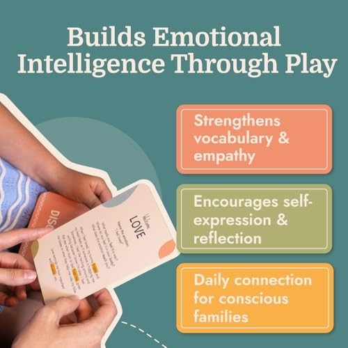 Emotion Flashcards for Toddlers – 25 Cards to Identify Feelings & Emotions – Fun