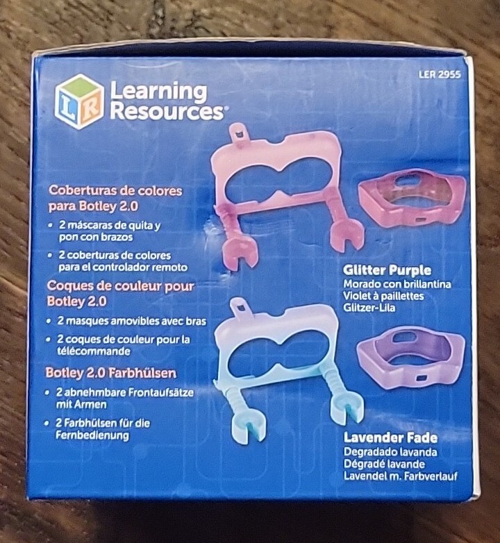 LEARNING RESOURCES TOY 2955 BOTLEY 2.0 COLOR WRAPS PURPLE PACK