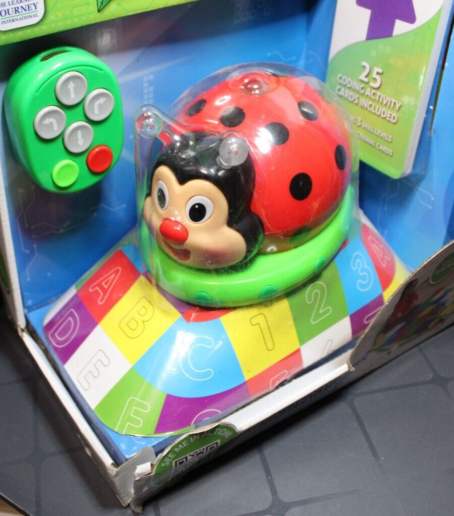 The Learning Journey Code & Learn Ladybug Children’s Learning Toy New Free S&H