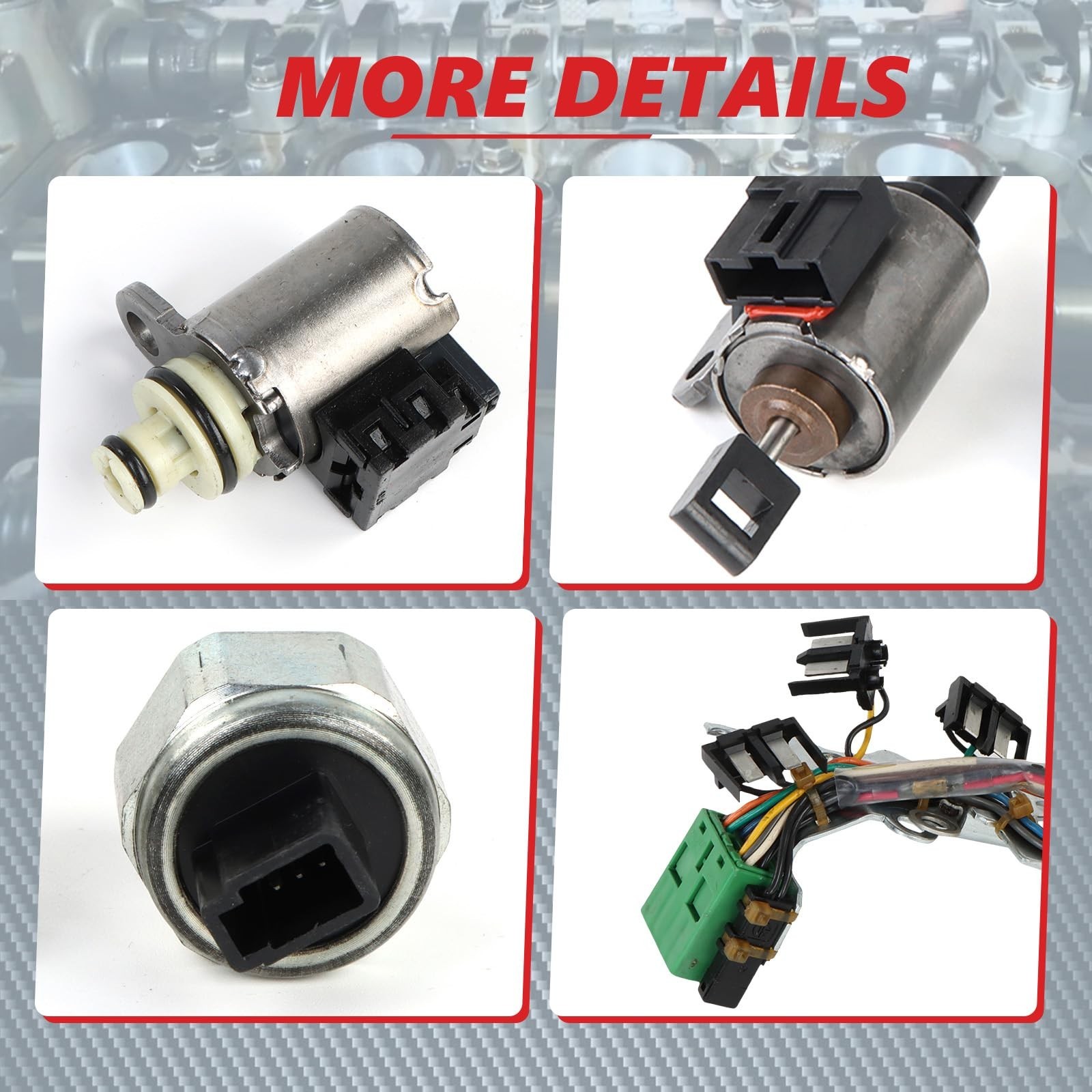 F011E RE0F10A F1CJA Valve Body Solenoids Fits for Altima Sentra Auto Transmis…