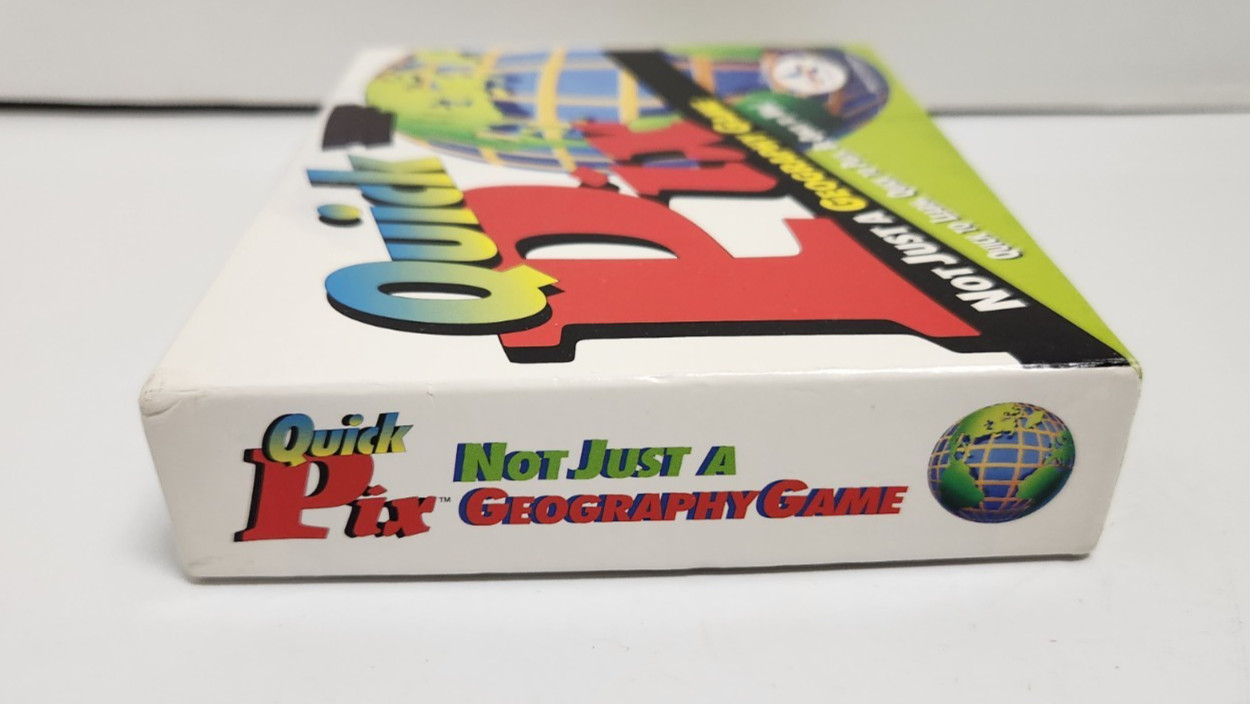 2003 Quick Pix Geography Card Game Homeschool Travel Learning Aristoplay Unused