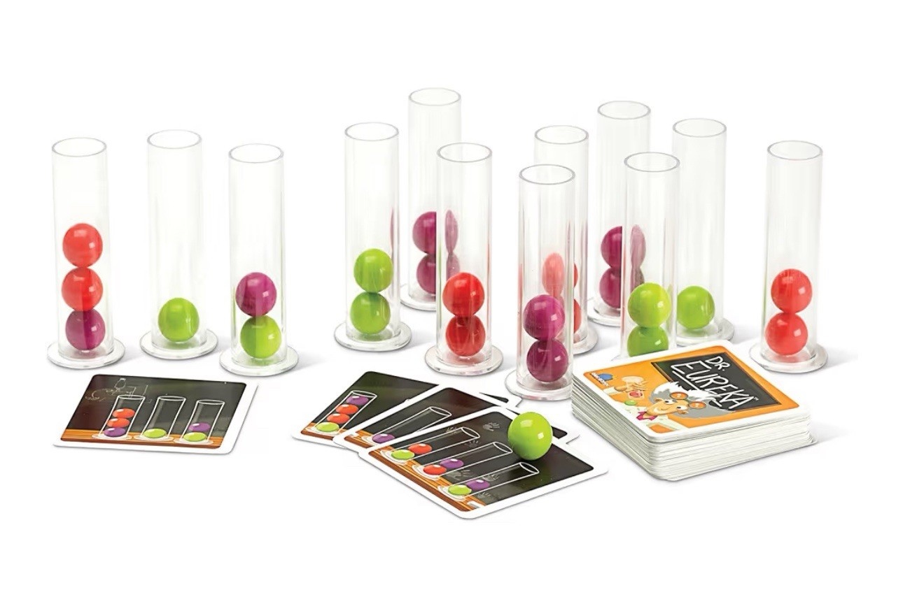 Dr. Eureka Blue Orange STEM Speed Logic Puzzle Dexterity Game Ages 8 and Up