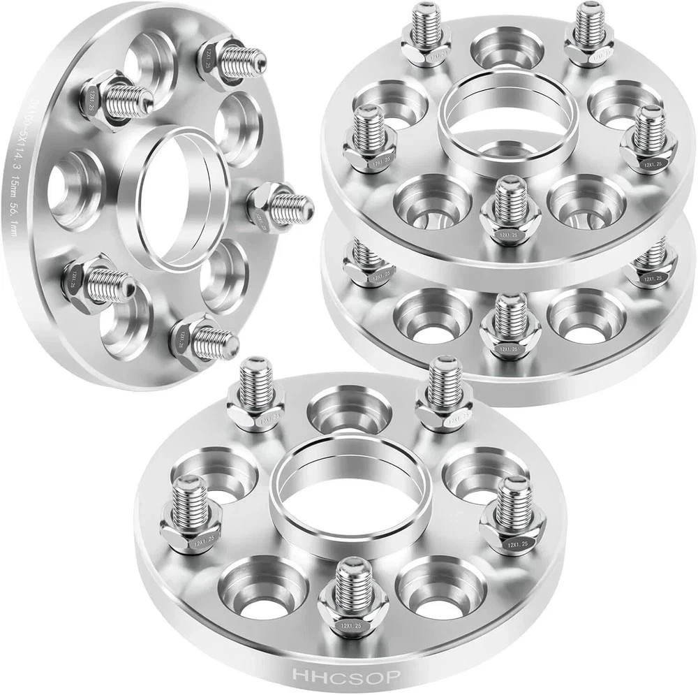 5×100 to 5×114.3 Forged Wheel Spacer 15mm for Subaru Impreza BRZ Baja Forester