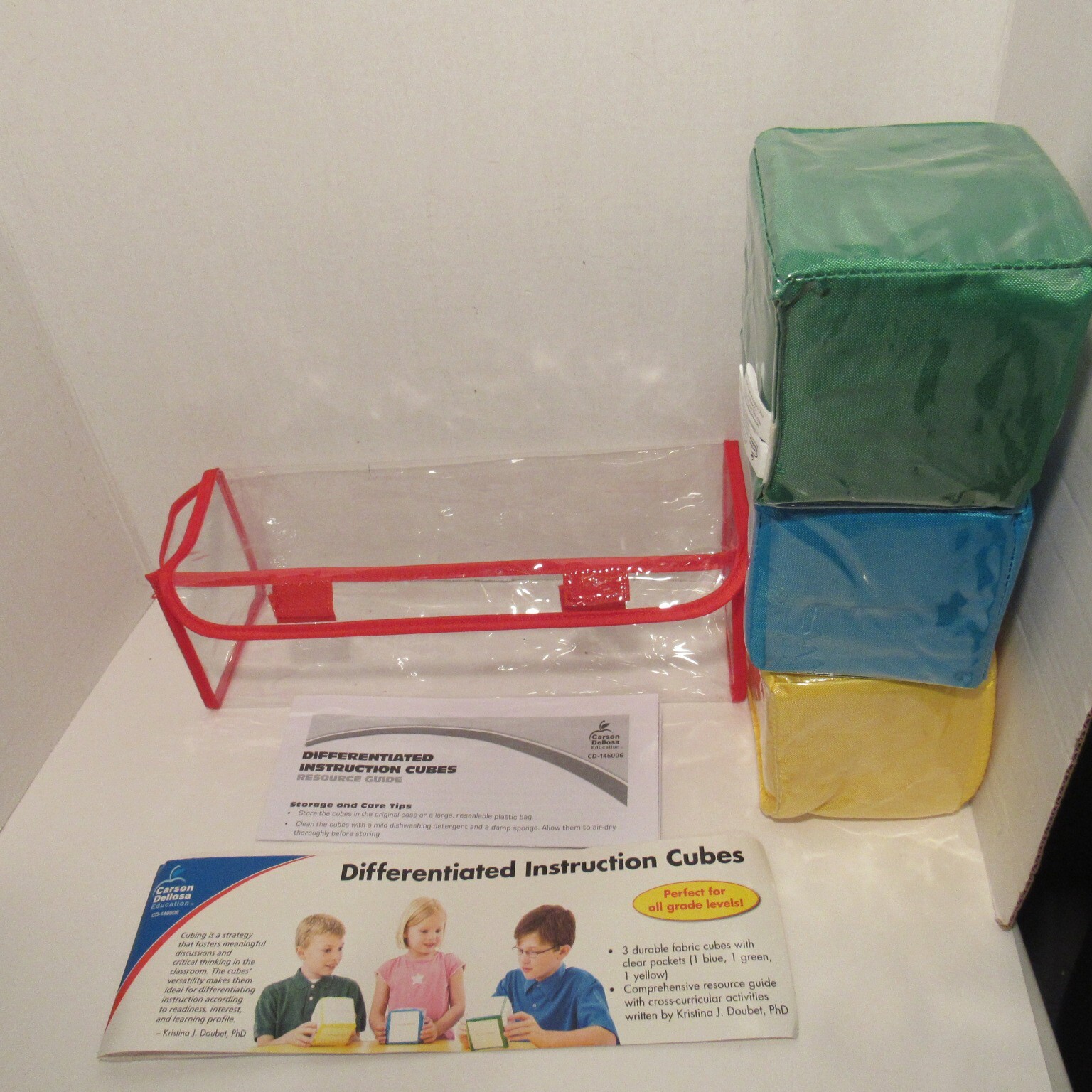 Carson Dellosa Differentiated Instruction Cubes, Set of 3, For All Grade Levels
