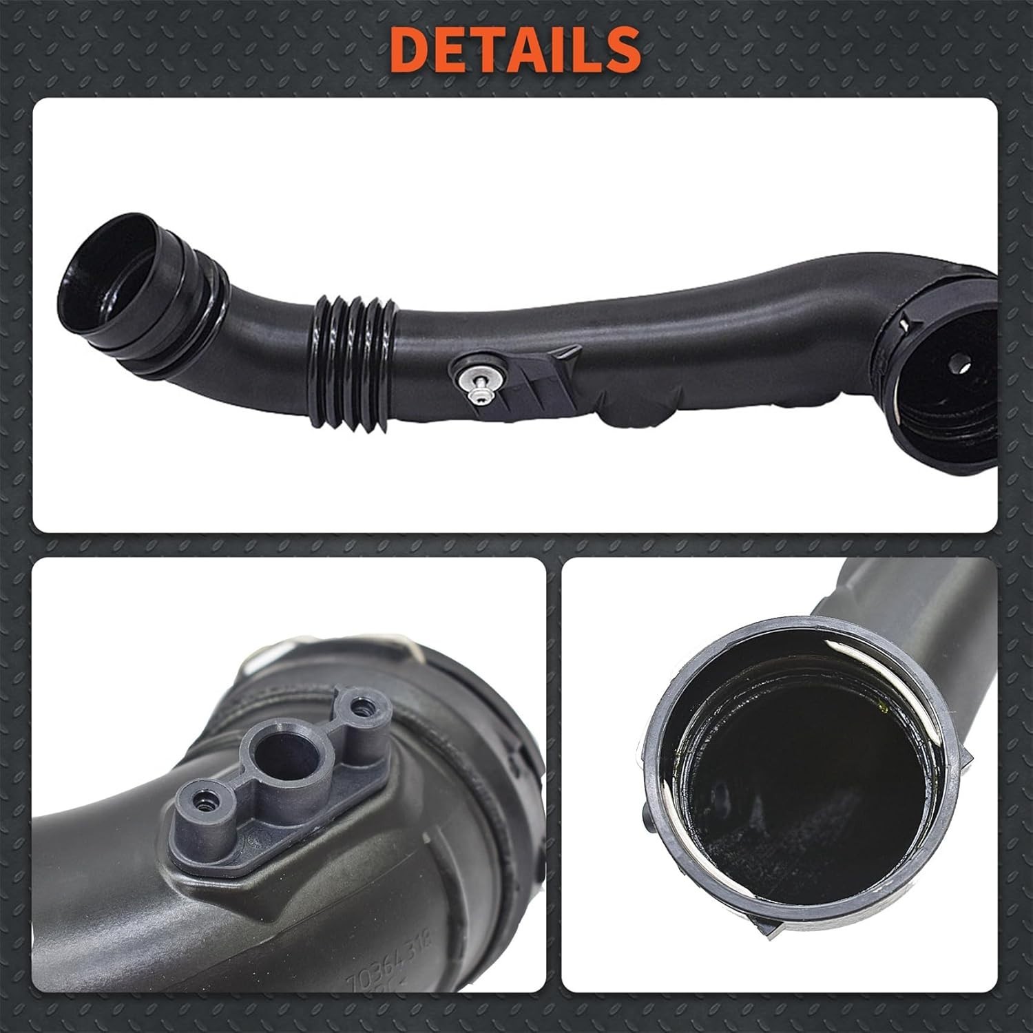Labwork 13717615026 Intercooler & Sensor Intake Throttle Pipe BMW 335i 2011