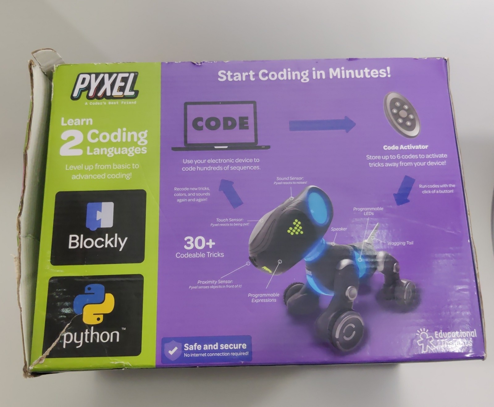 Educational Insights “PYXEL” A Coder’s Best Friend – Coding Robots for Kids 8+