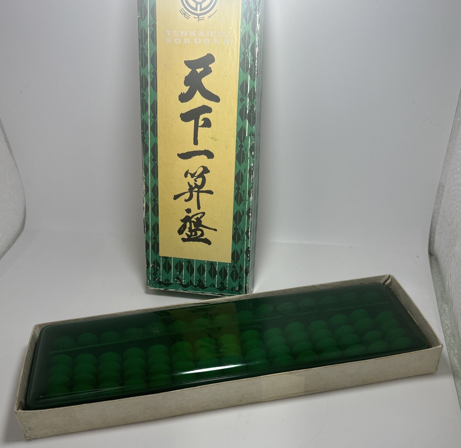 15 Column Large Abacus Calculator Japan 1970’s Original Box