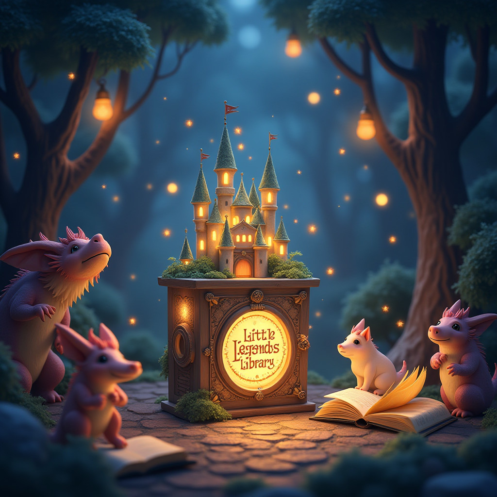 Little Legends Library USB – Stories, Legends & Learning for Kids Ages 3–8