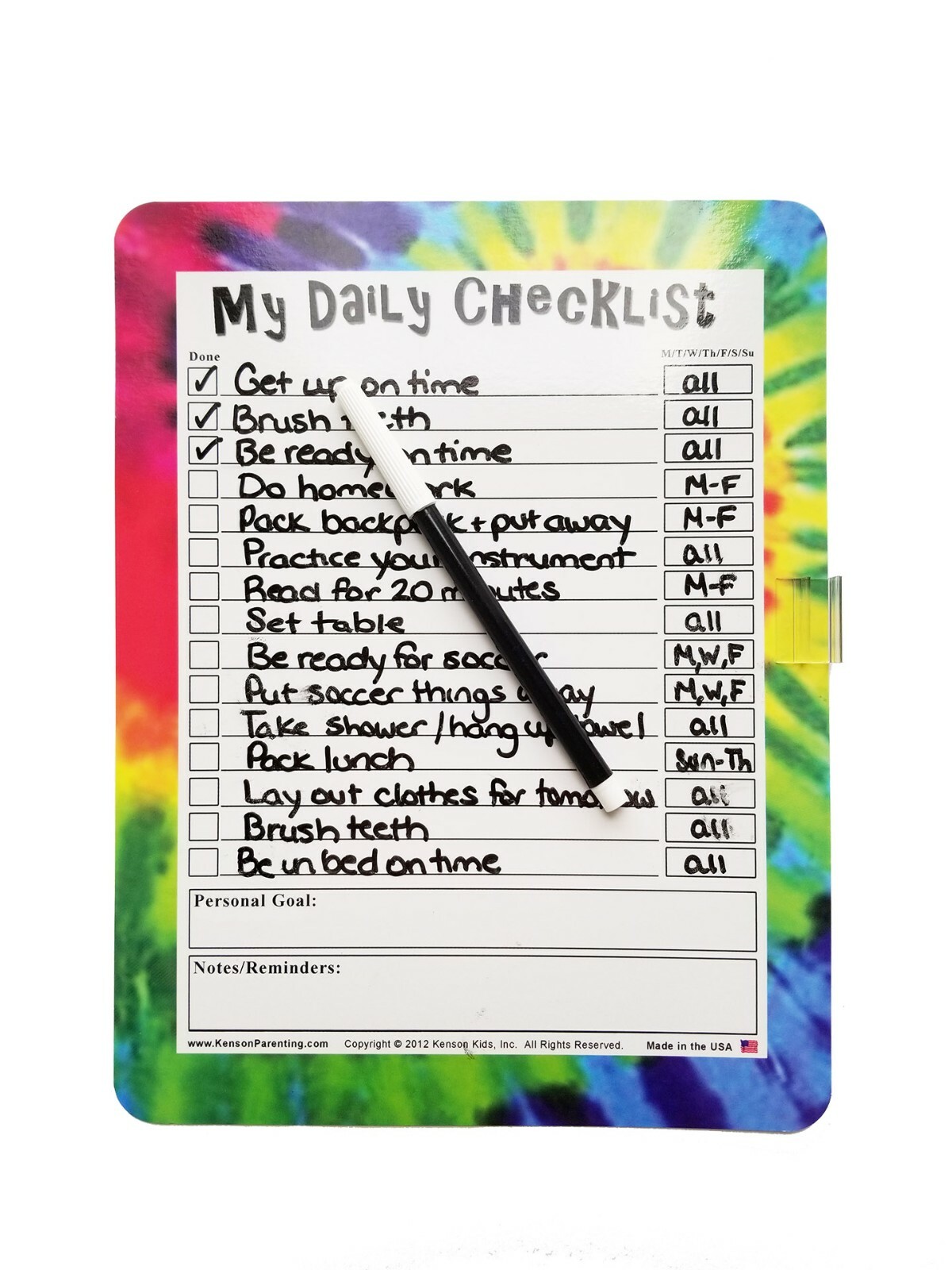 2 Kids On Track! Responsibility & Behavior System for tweens checklist 8+ chores