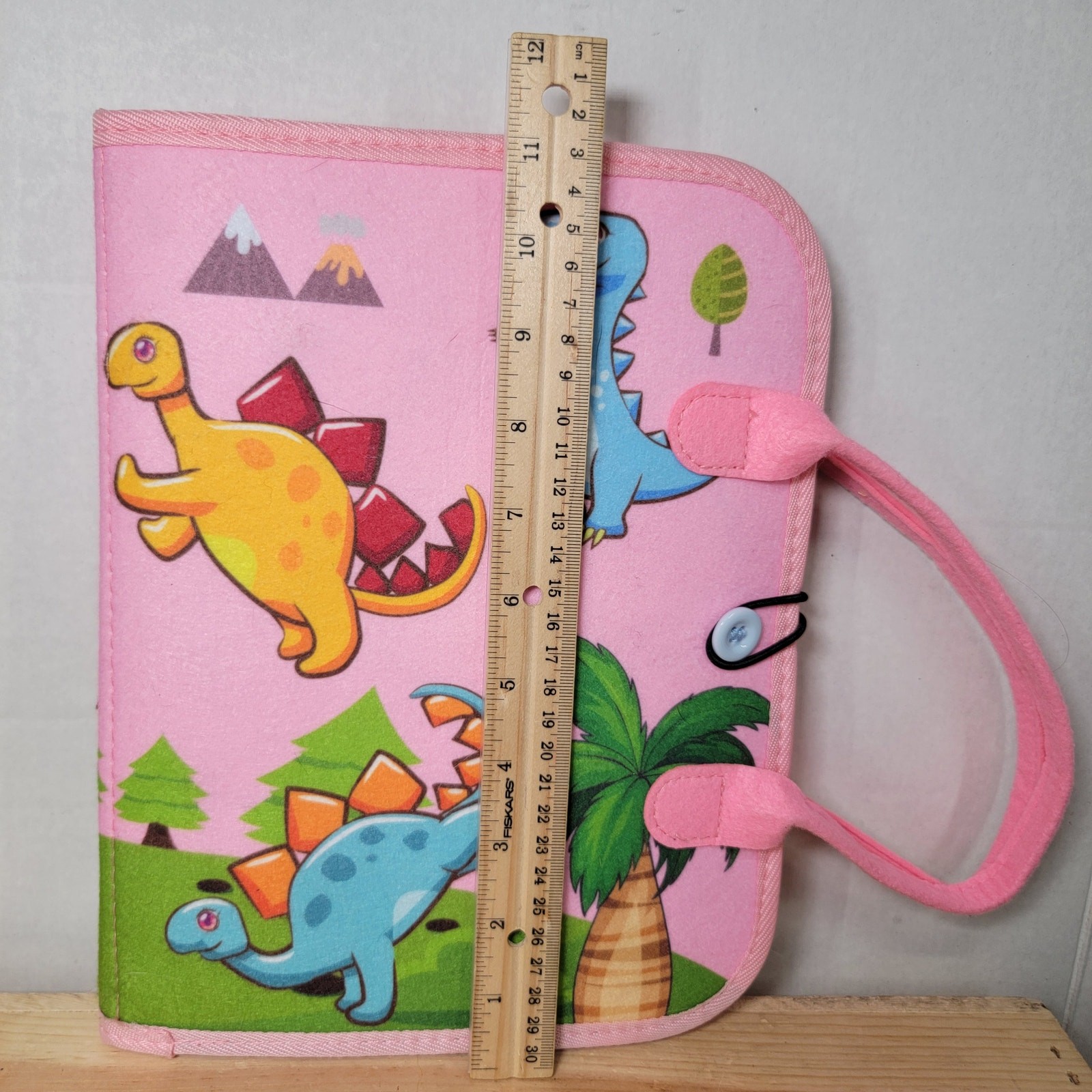 Winblo Toddler Busy Board – Montessori Toy for Basic Educational Learning Skills