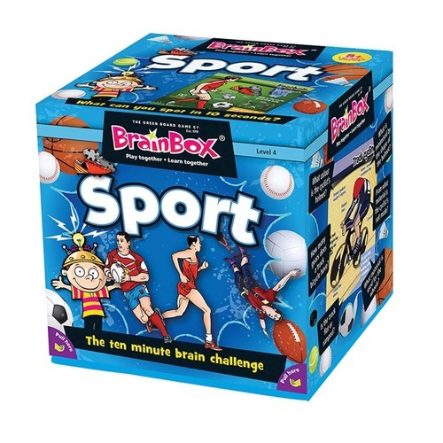 BRAINBOX SPORT NEW BRAIN CHALLENGE CARD GAME – NO USA TARIFFS