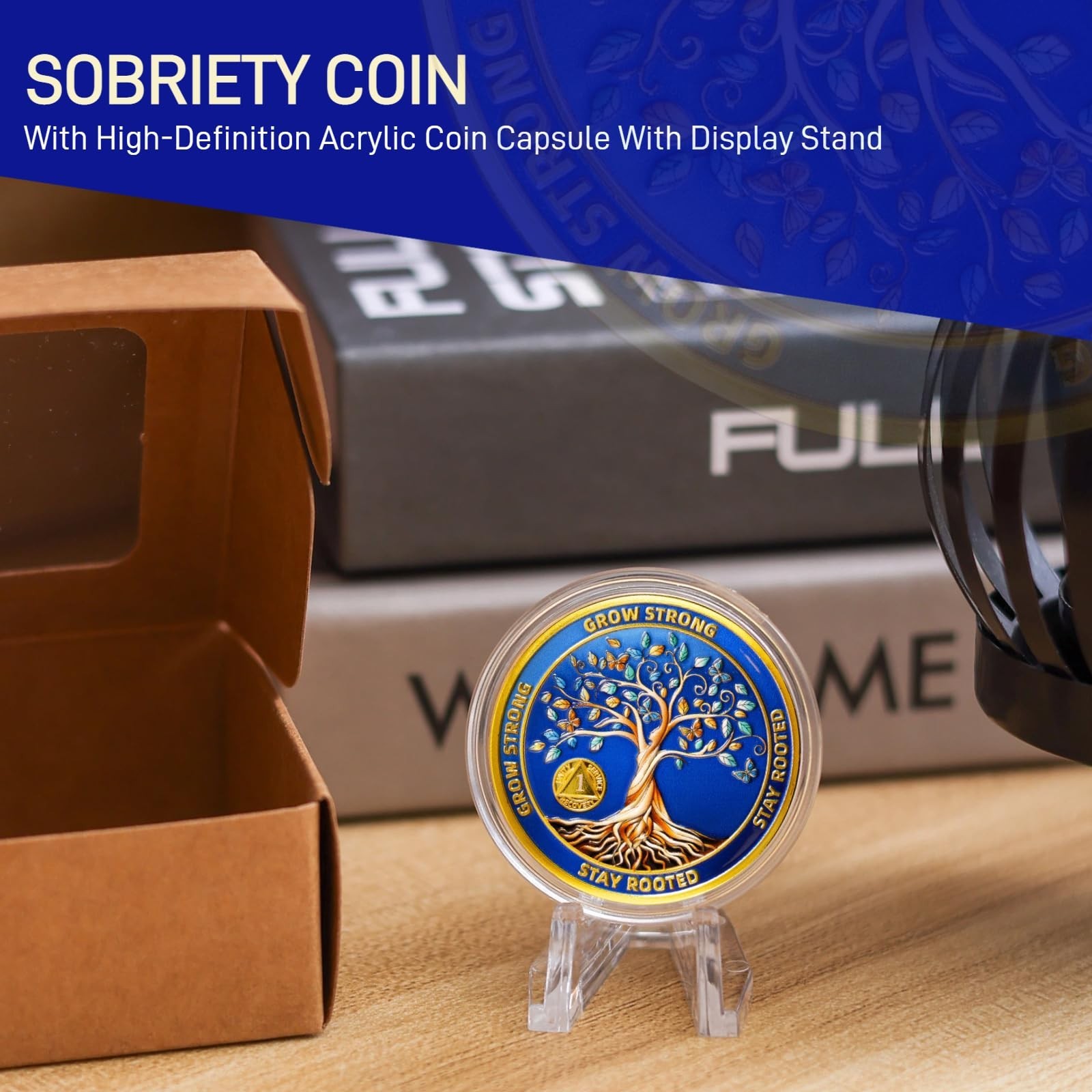 Dancing for Life One Year Sobriety Coin-Recovery Coin 1 Year Sobriety Coin fo…
