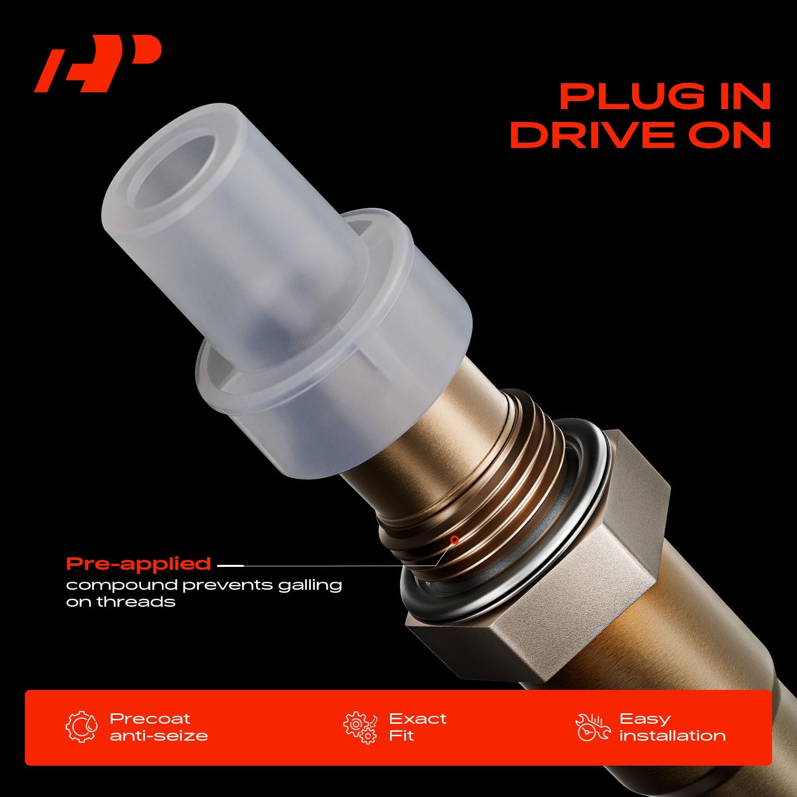 A-Premium Downstream O2 Oxygen Sensor Compatible with Volkswagen Golf…