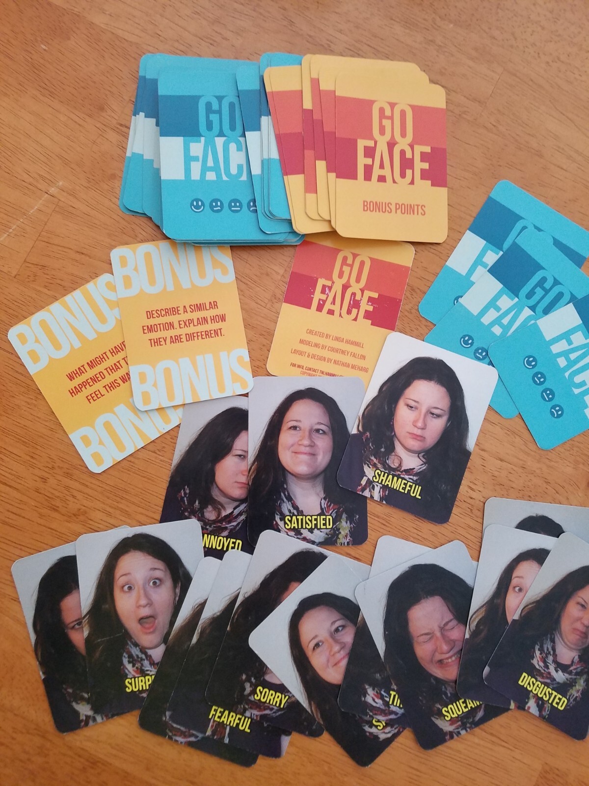 GO FACE!  Social Skills, Emotional, Educational Card Game NEW