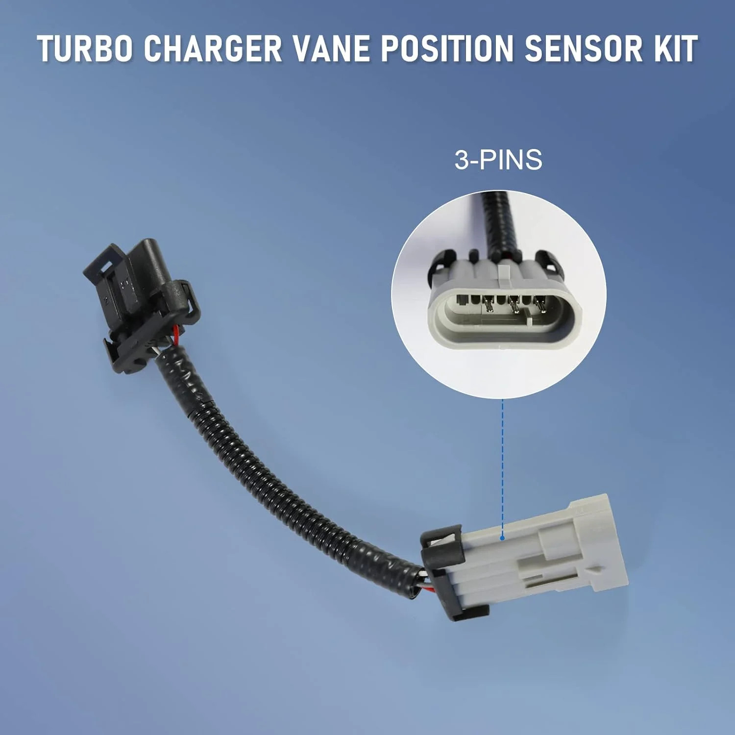 Turbo Charger Vane Position Sensor Kit Compatible with Chevy GMC Silverado Sierr