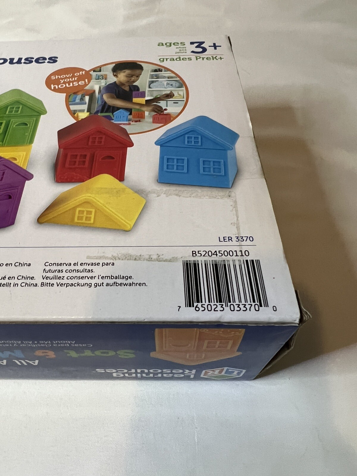 Learning Resources All About Me Sort & Match Houses, Set of 6 NEW
