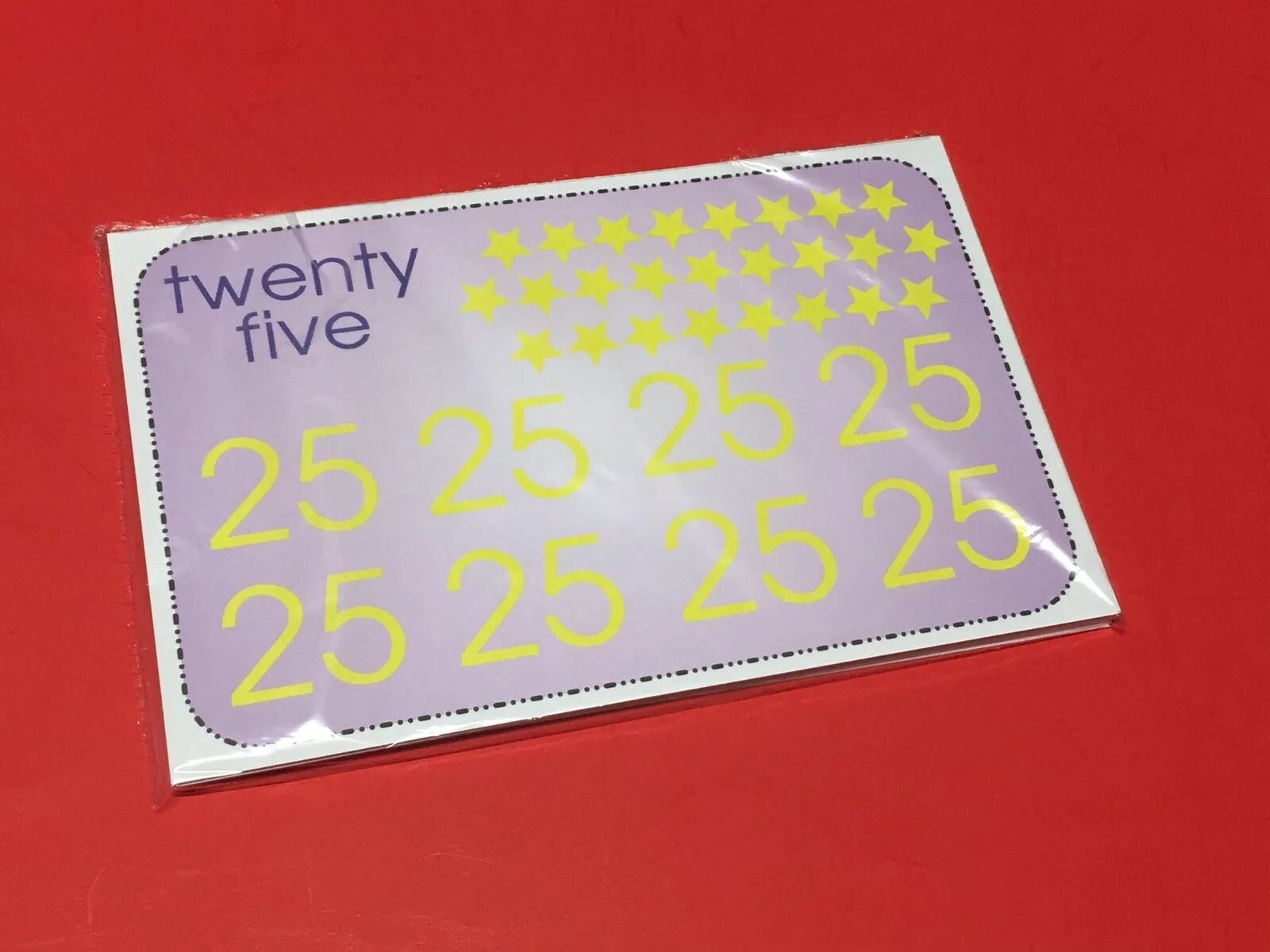 Numbers Tracing Set – Wipe n Write Laminated Card Set. 5.5X8.5 Preschool
