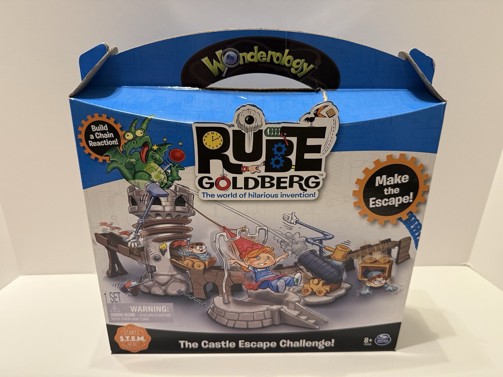 Wonderology Rube Goldberg The Castle Escape Challenge S.T.E.M. Great Condition