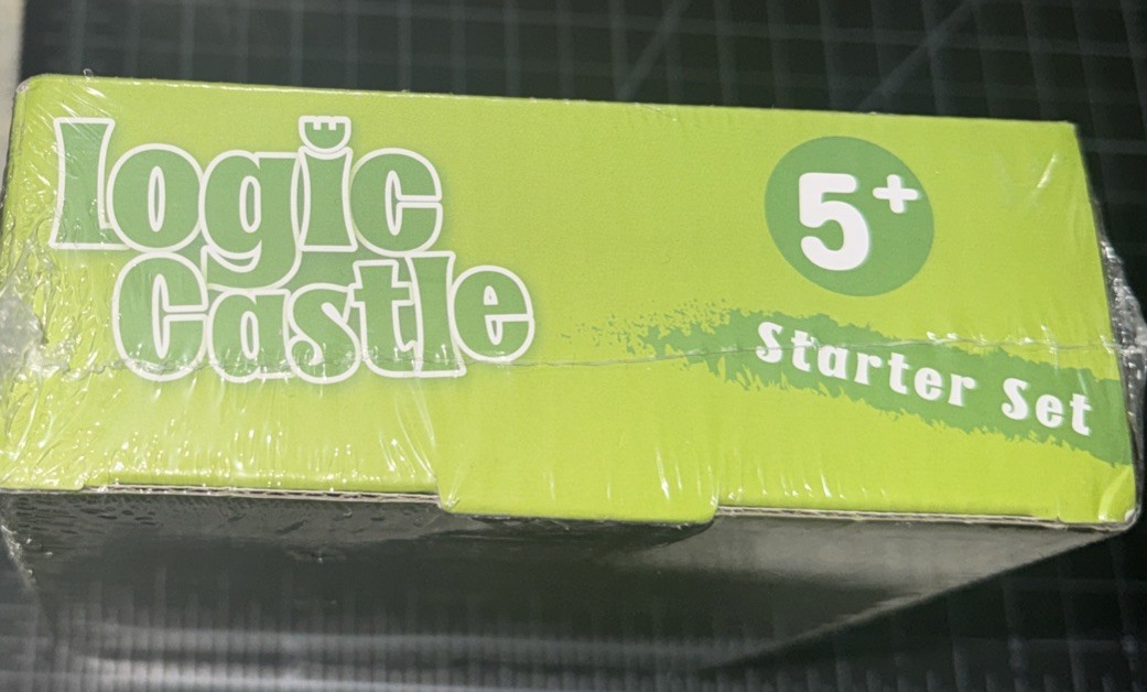 TALGIC Logic Castle Baby Educational Toy Sealed / New In Damaged Box