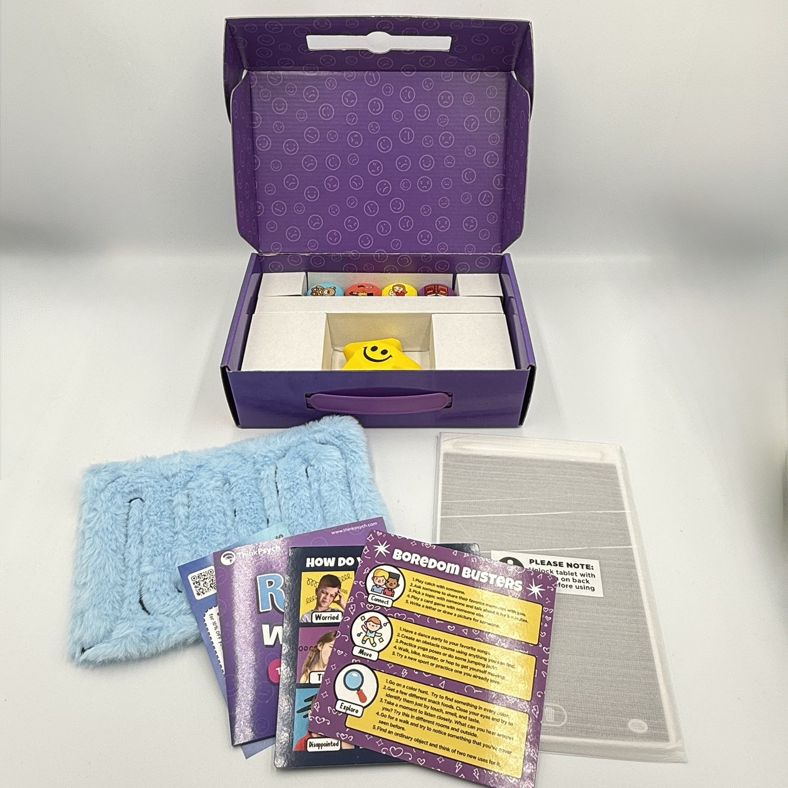 Roll With It CBT Coping Skills Kit Emotional Regulation Tools For Kids Open Box