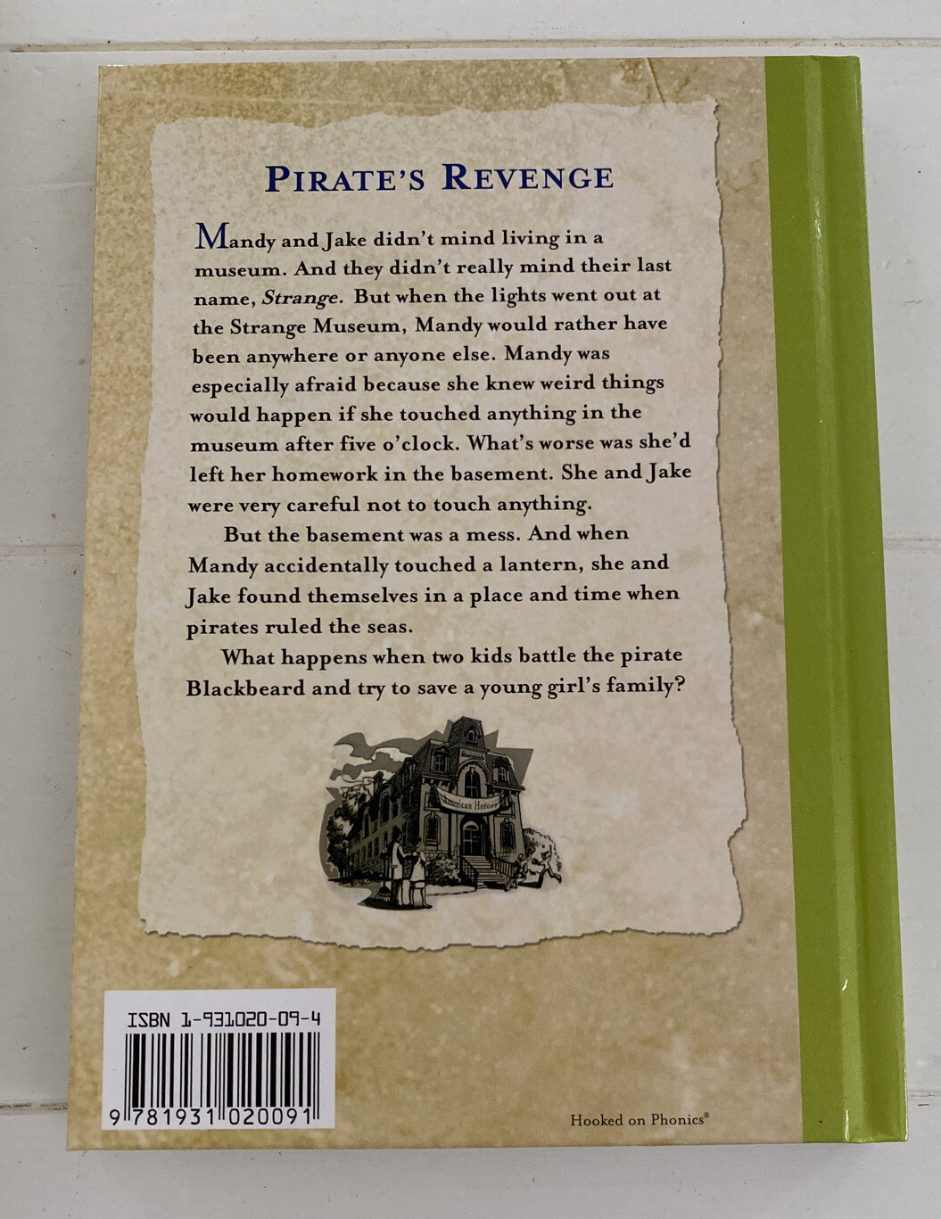 Hooked On Phonics Master Reader Green Level Easel Book Story Cards Pirates Reven