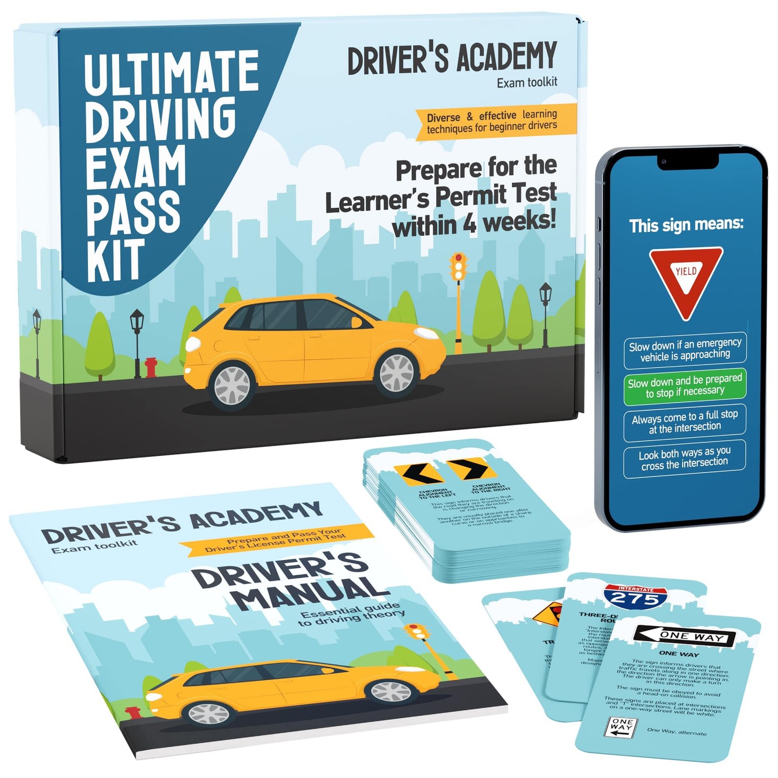 Driving Exam Pass Kit – Gift for Teen Boys and Girls 15-18 Year Old