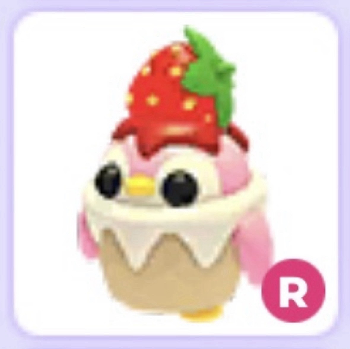 Ride R Strawberry Penguin Legendary ❤️ Cheap ❤️ Adopt Me Pet