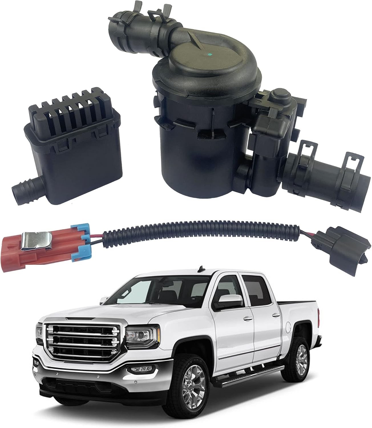 Car Vapor Canister Vent Solenoid Compatible with Chevrolet Silverado 1500 2500