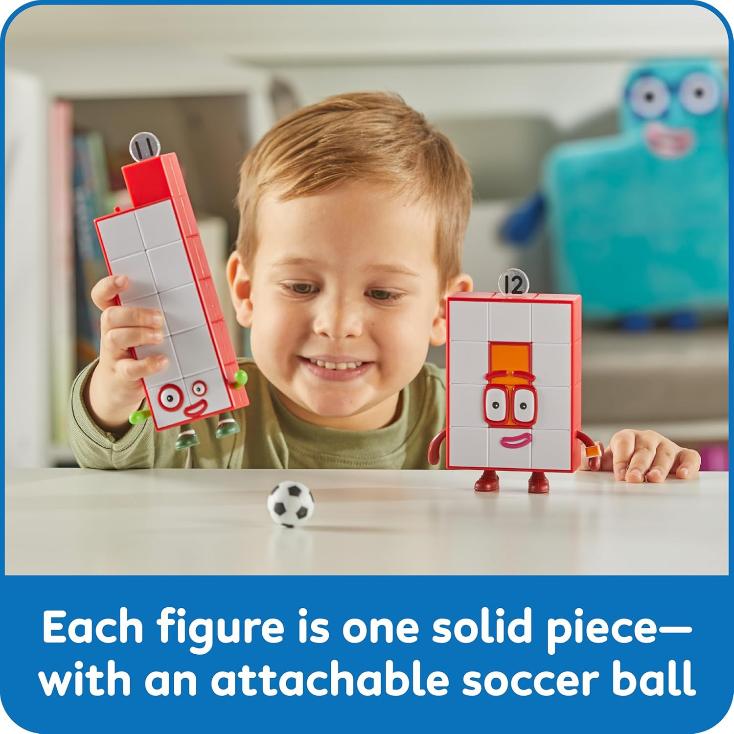 Numberblocks Friends Eleven and Twelve Figures Numbers for Toddlers Math Toys…