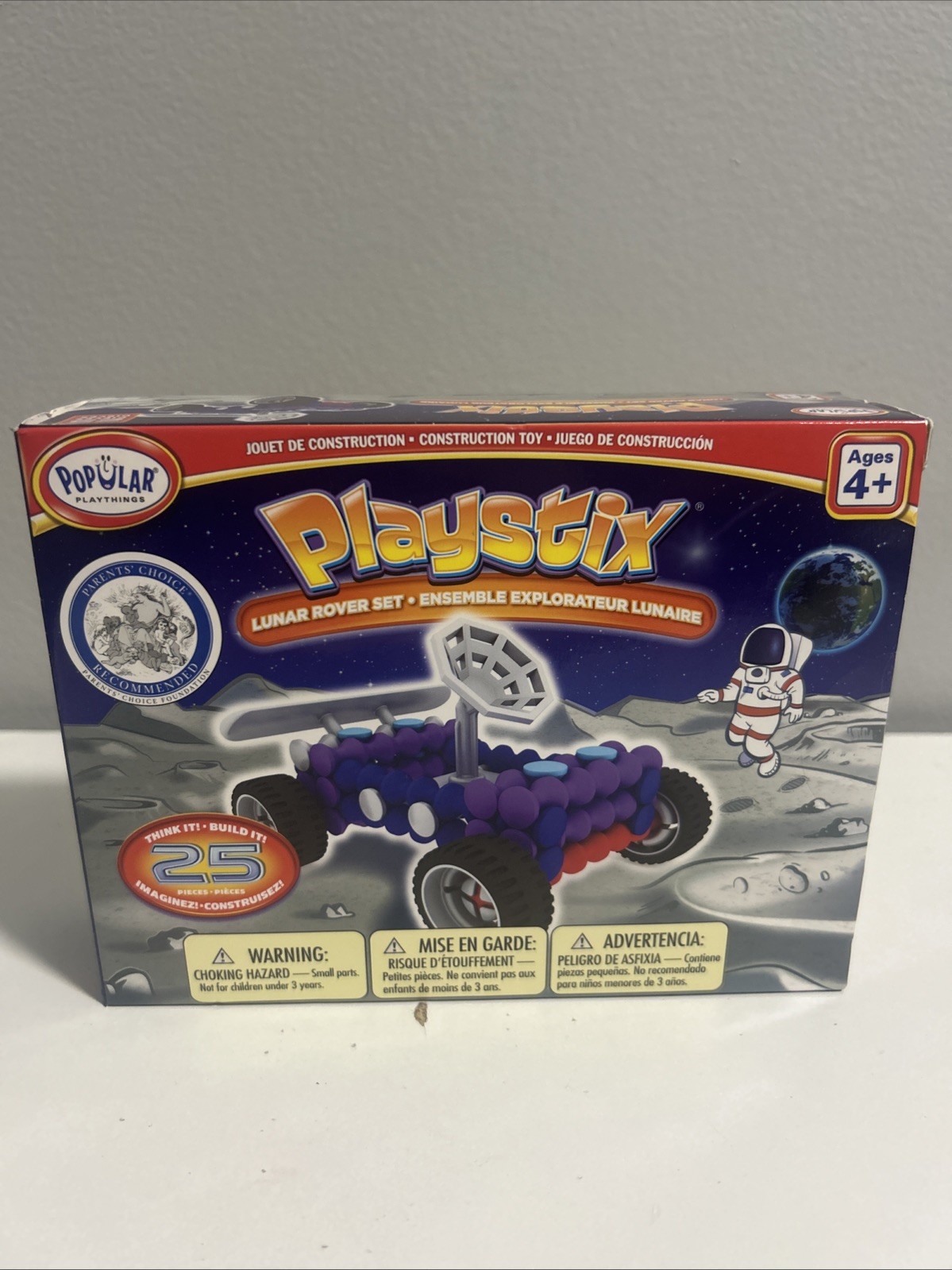 Playstix Lunar Rover Set Popular Playthings 25 Piece Set