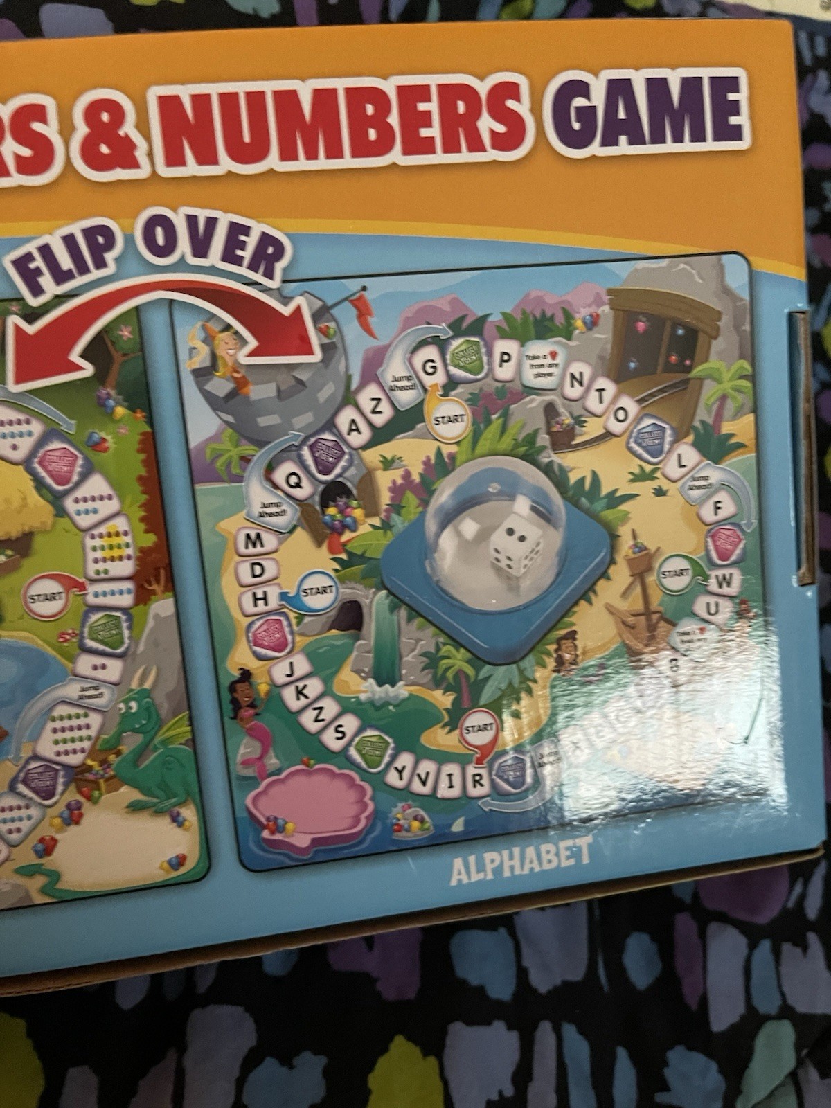 Lakeshore Pop & Learn Letters Numbers Game HH695 Learning Game NEW