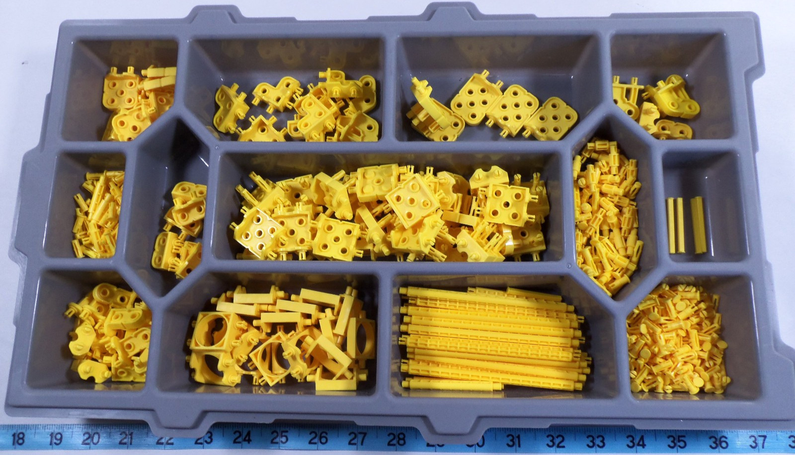 Lot of Miscellaneous Vex IQ Robot Add-On Extra Yellow Parts Robotics Educational