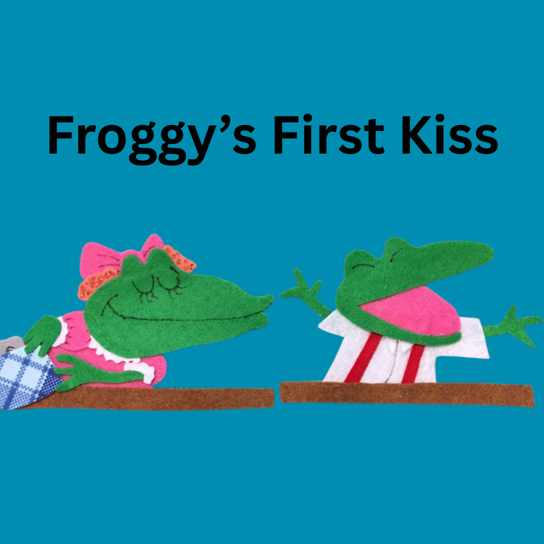 Froggy’s First Kiss Felt Set for Valentine’s Day Storytelling Fun