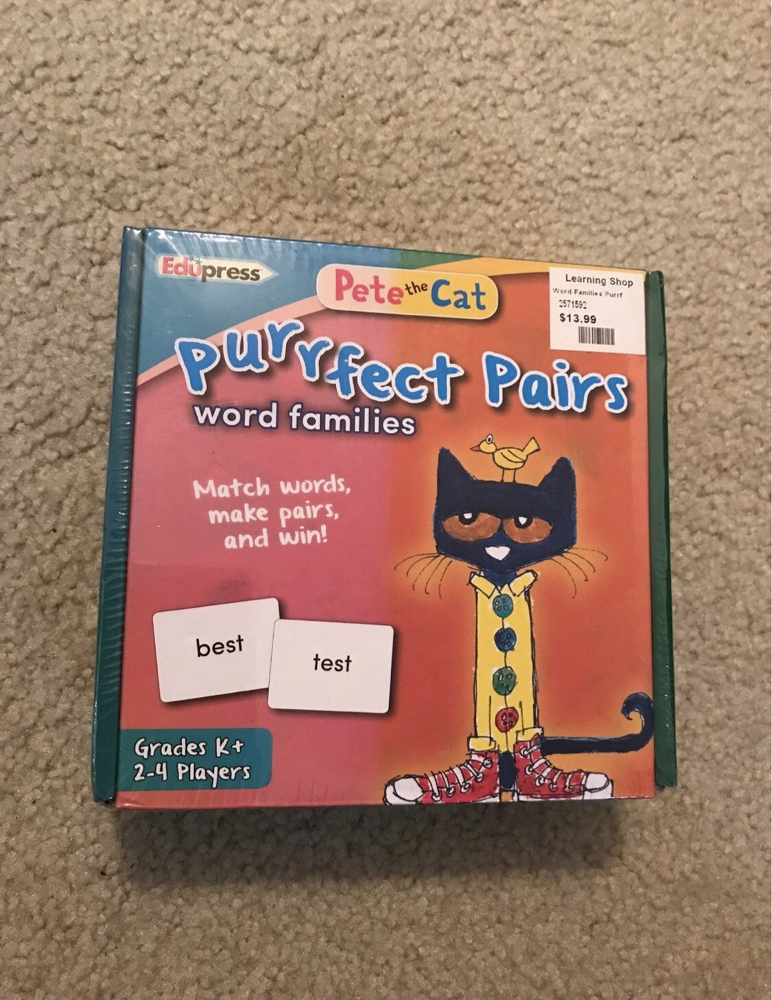 EduPress Pete The Cat – Purrfect Pairs – NEW