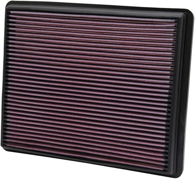 18K Miles – Disposable K&N Engine Air Filter: Increase Power & Towing, Washable,