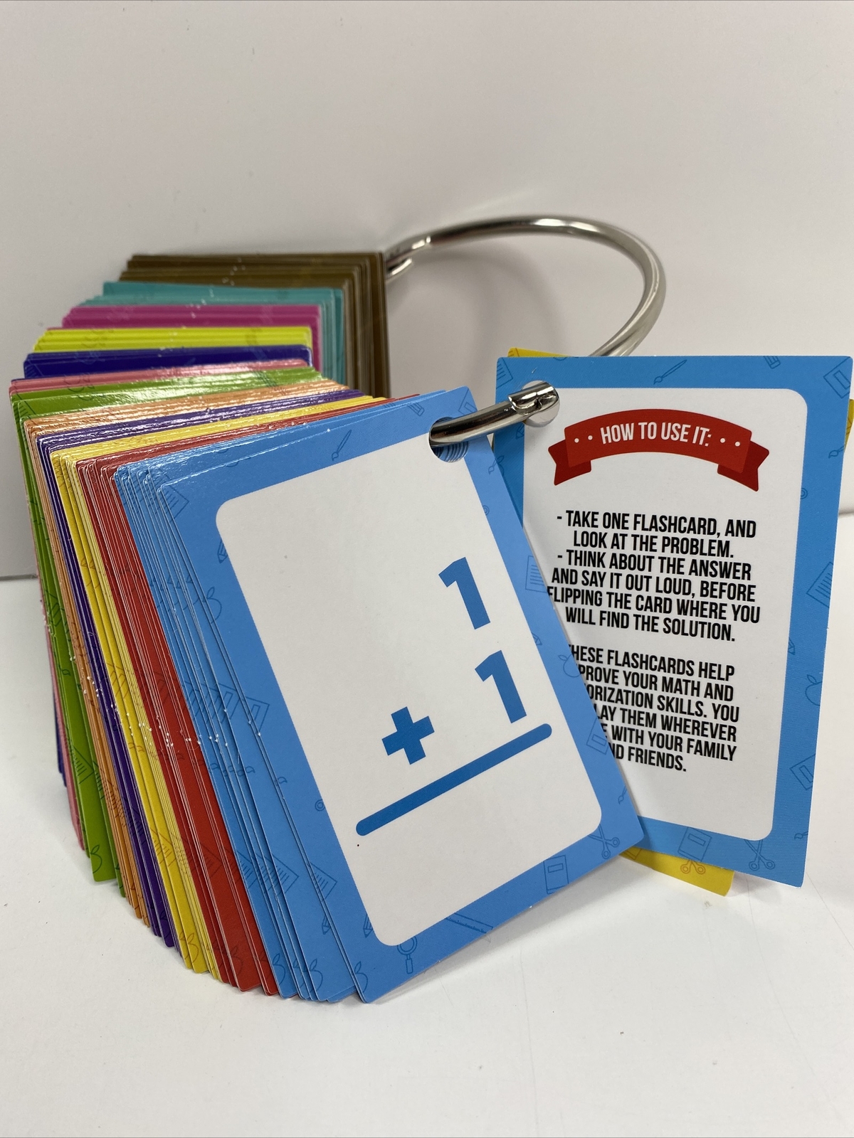 Addition Flash Cards Math Flashcards Kindergarten 1st Grade