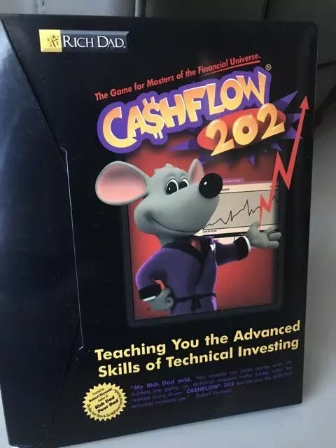 Rich Dad Board Game Cashflow 101 & 202 by Robert Kiyosaki Finance Investment