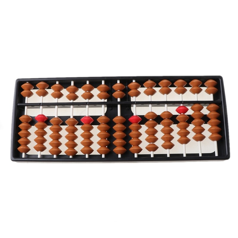 Abacus Arithmetic Soroban 13 Digits Kids Maths Calculating Tool