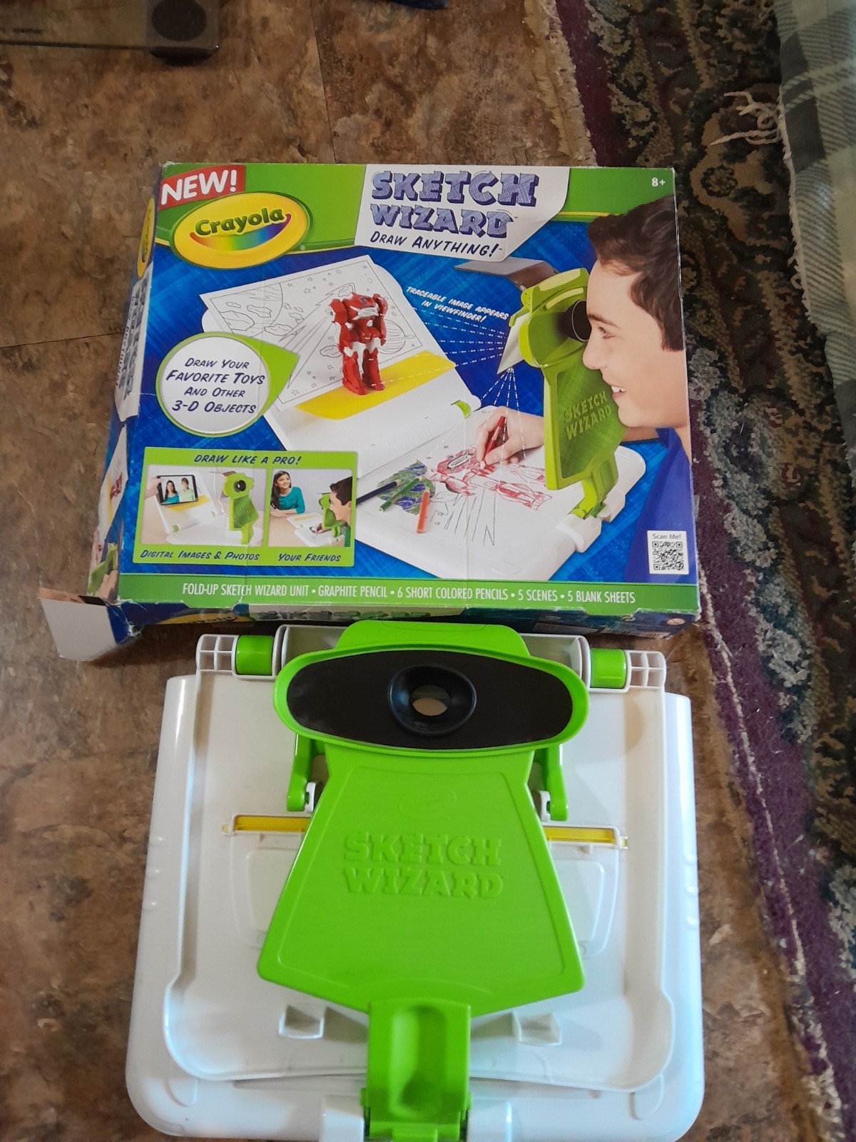 Crayola Sketch Wizard ~ DRAW ANYTHING ~ Trace 2D Or 3D Objects Unused