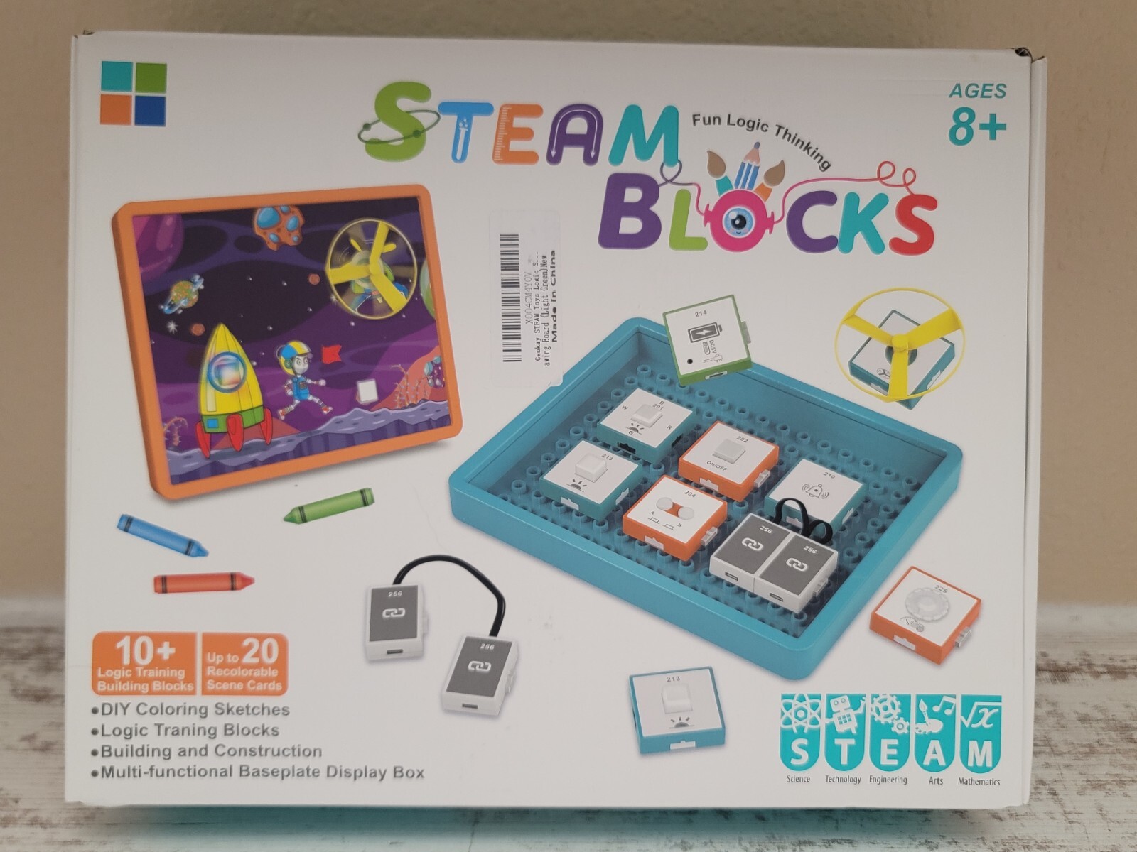 STEM Skill Circuits YS2966. Logic Thinking Training Blocks Experiment 8+ NEW