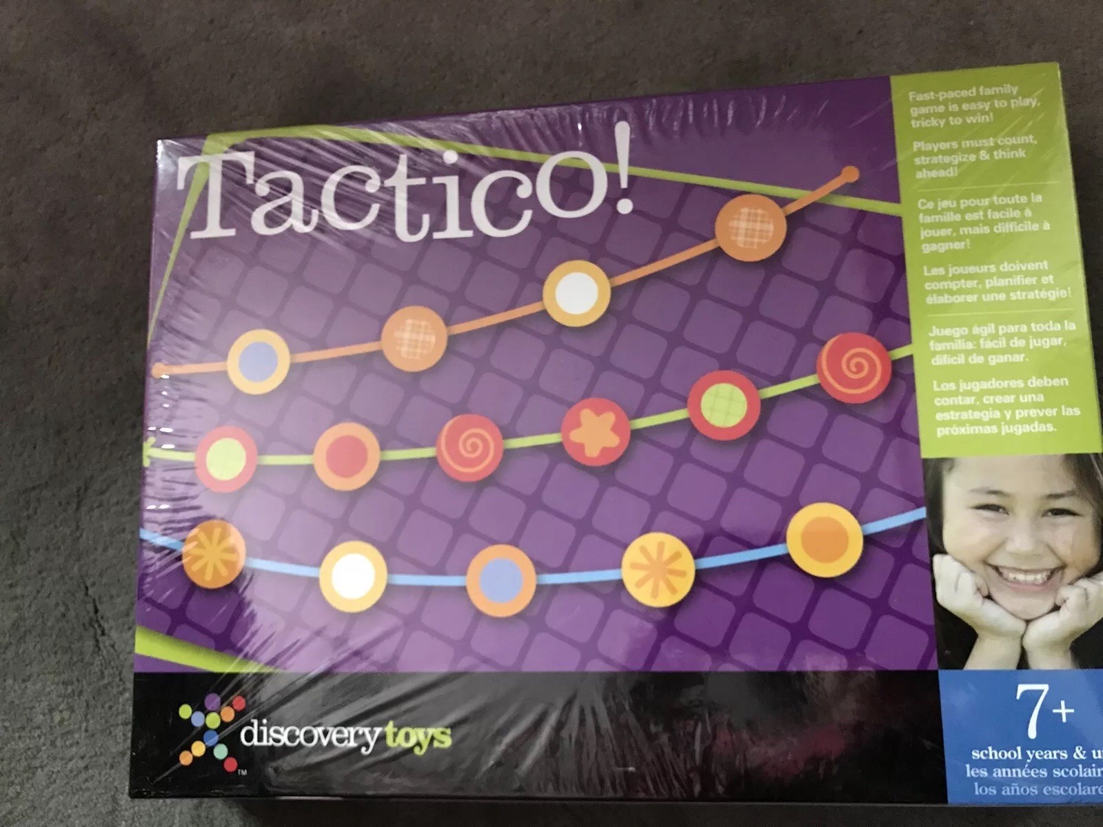 Discovery Toys Tactico game 7+ new in sealed box. Encourages math