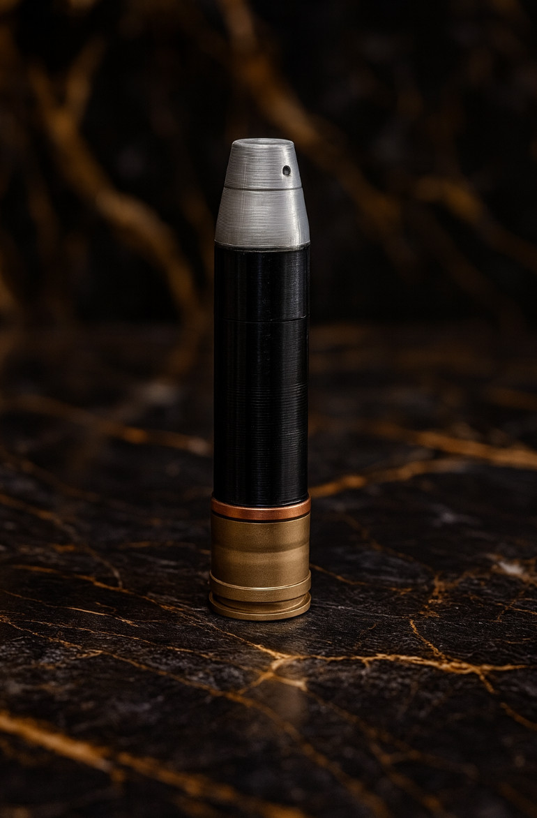 3x Inert Russian VOG-17M VOG-30 30mm HE Anti-Personnel Grenade Replica 1:1 Scale