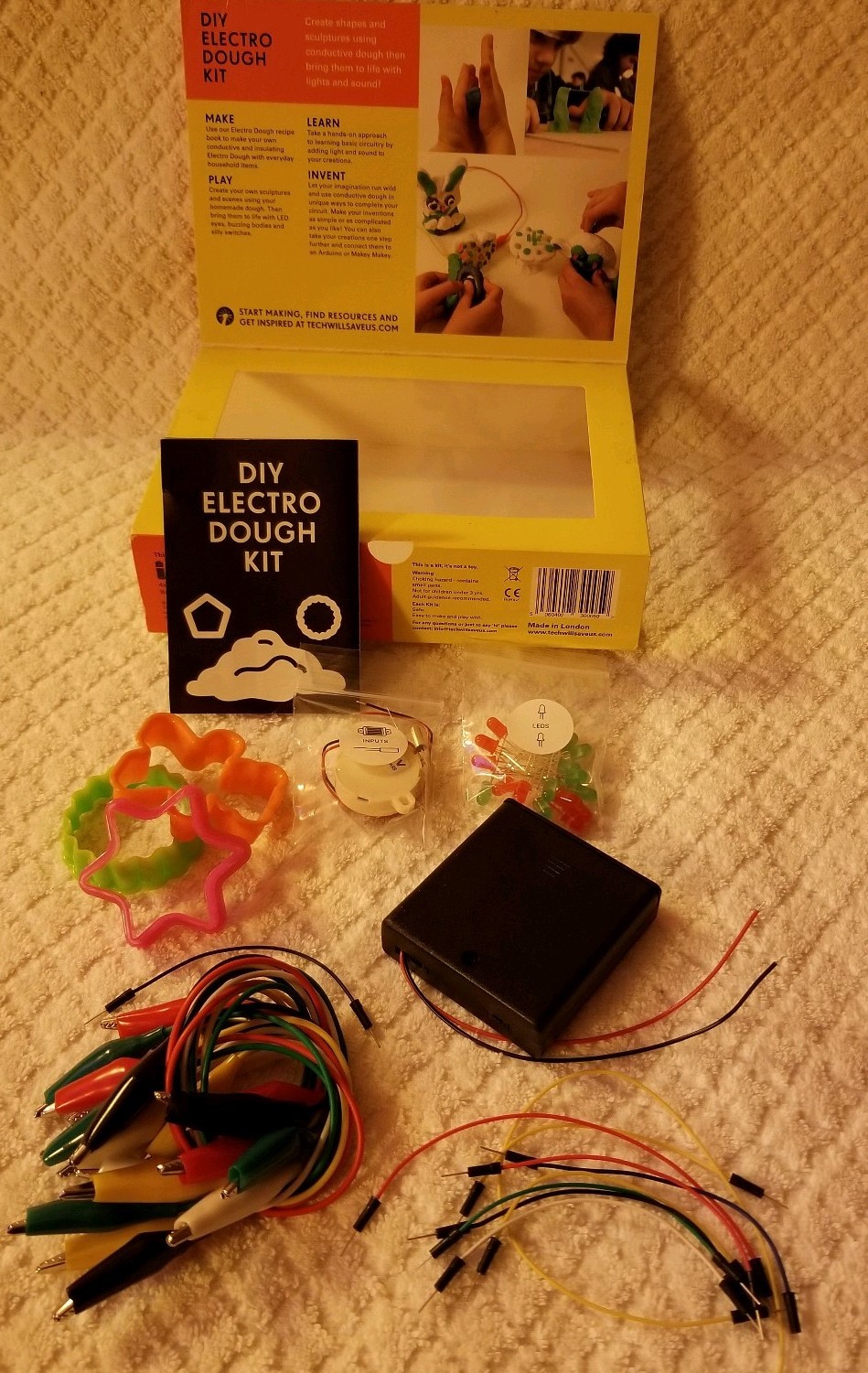 Technology Will Save Us DIY Electro Dough Kit -New Other