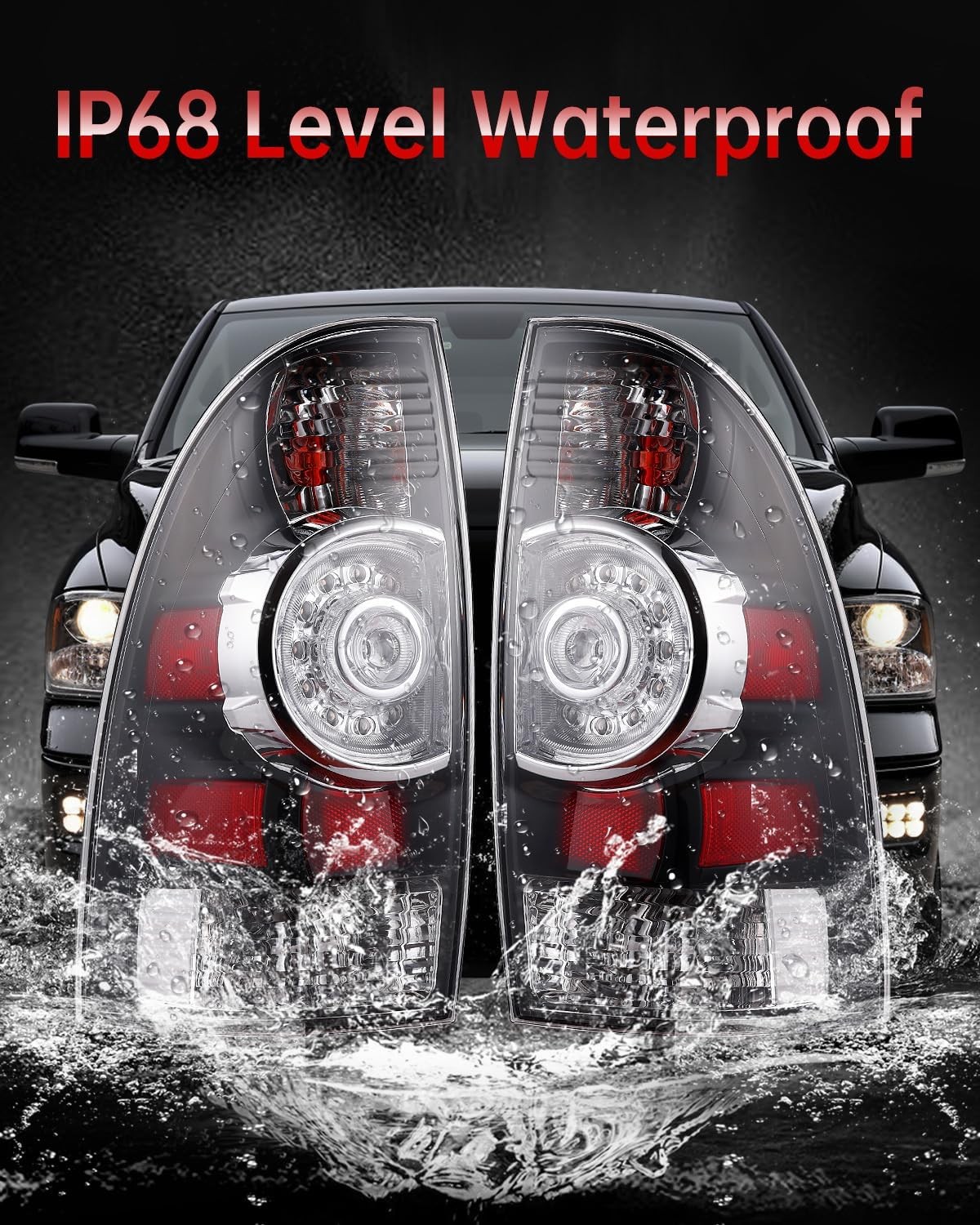 OKLPF LED Tail Light Toyota Tacoma 2005-2015 Smoked