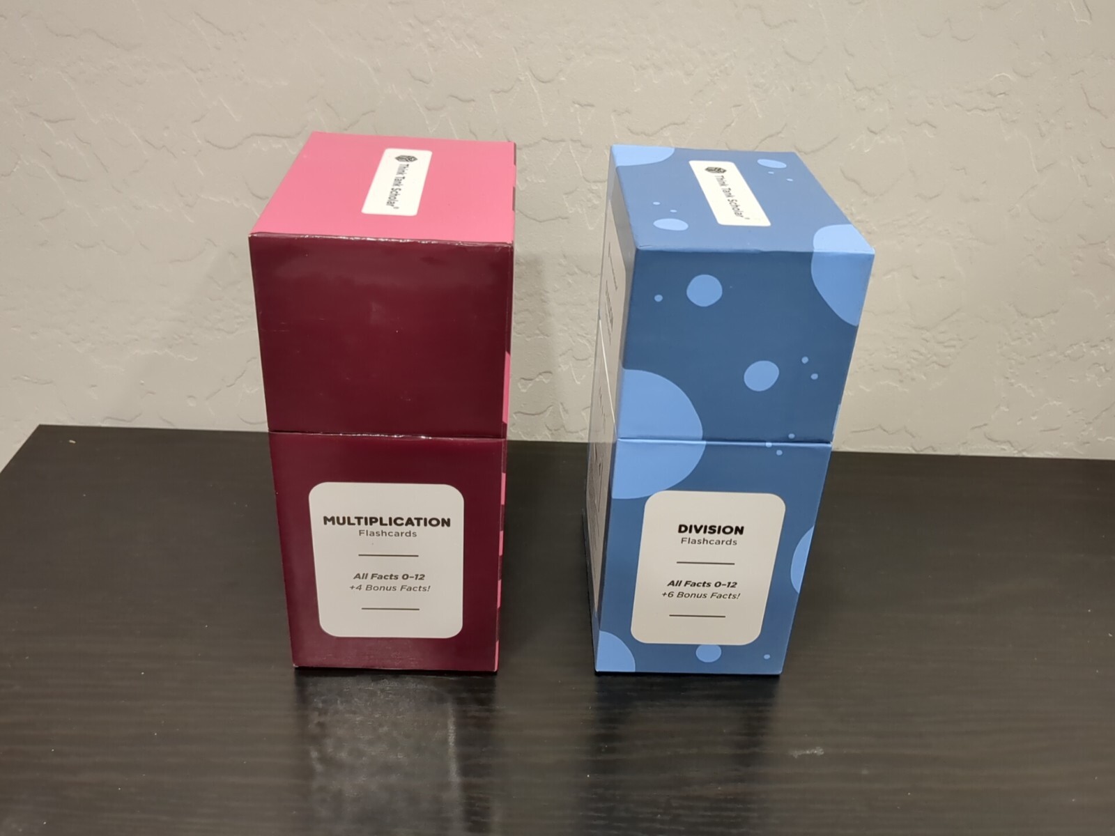 Think Tank Scholar Multiplication and Division Flash Cards