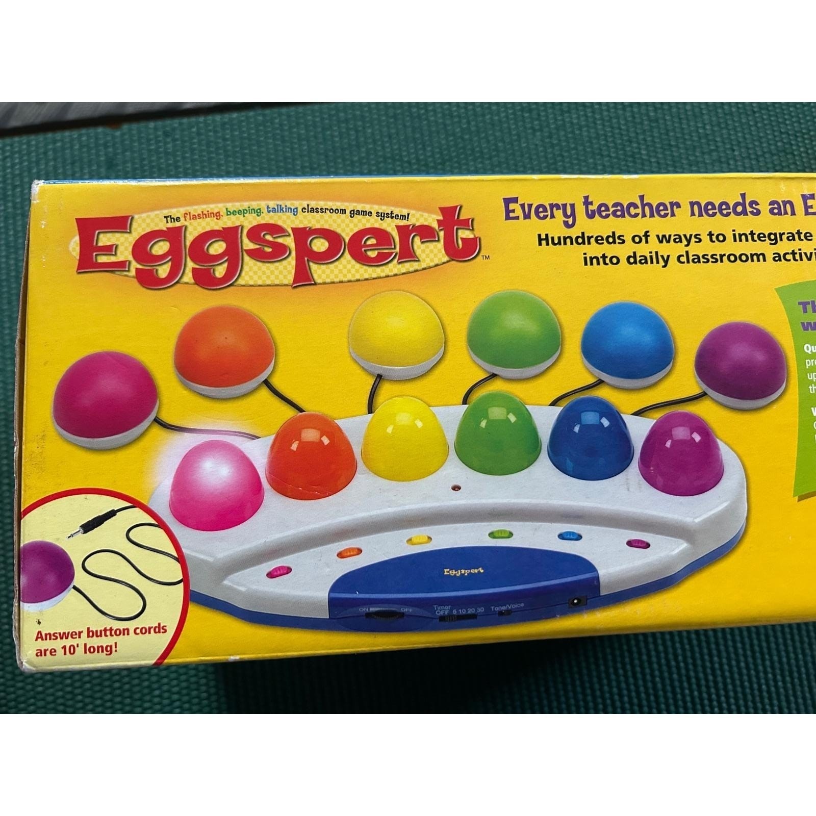 Educational Insights Eggspert Classroom Game Kids Multicolor Buzzers EI-7880