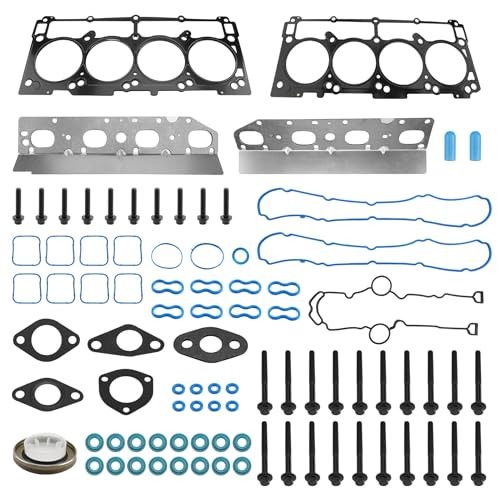 HS26423PT 5.7L Full Cylinder Gasket Set with Head Bolts, Compatible with
